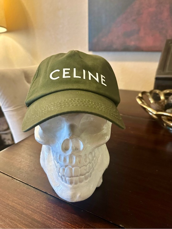 No brand Accessories - Olive Green Logo Baseball Cap